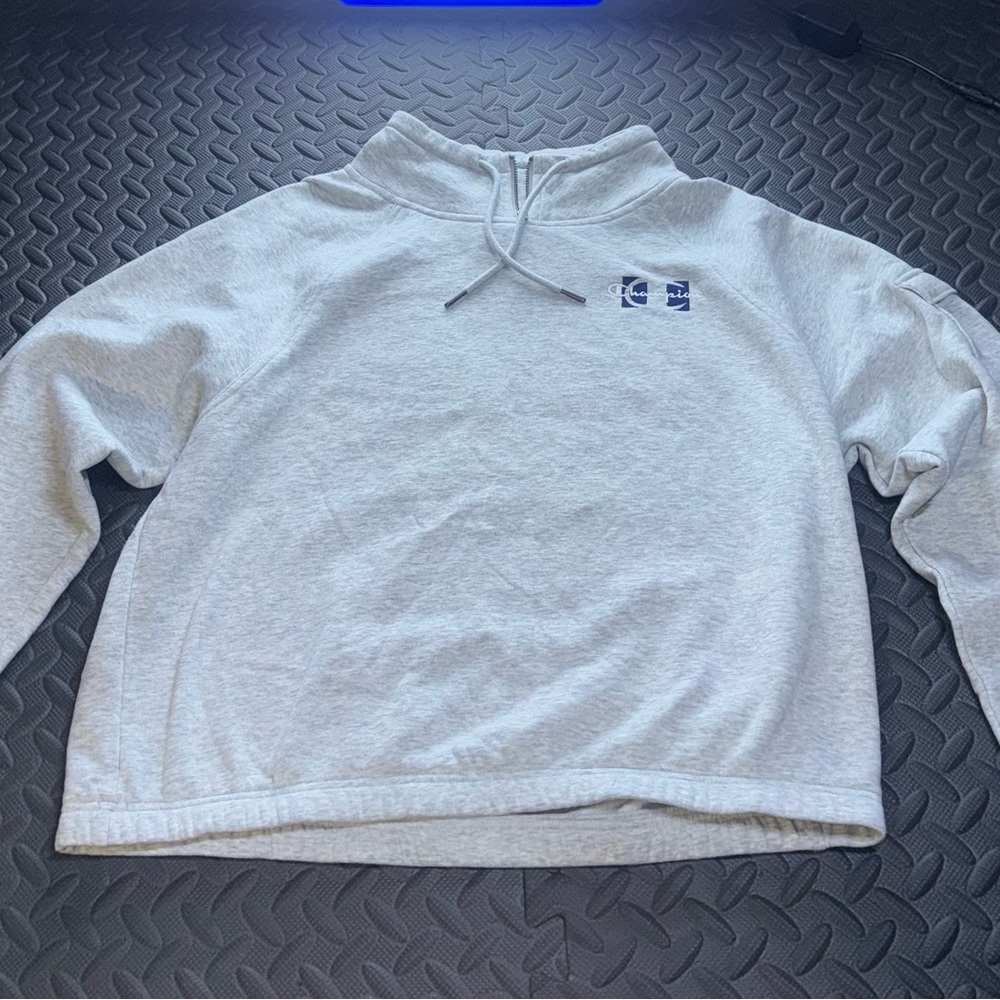 Champion Light Gray Women's Cowl Neck Sweater